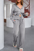 'Alina' Hoodie and Drawstring Pants Activewear Set - Celes Fashion